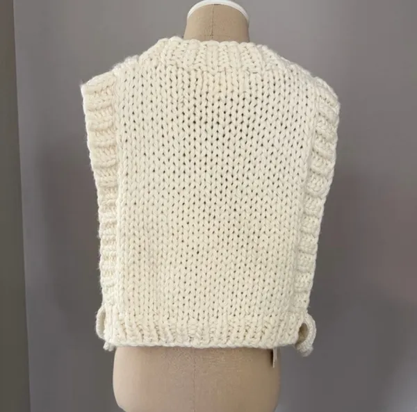 Anthropologie Knit Sweater Vest - Image 5