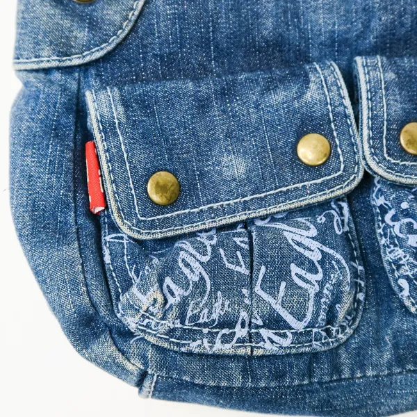 Vintage Y2K American Eagle Denim Purse - Image 6