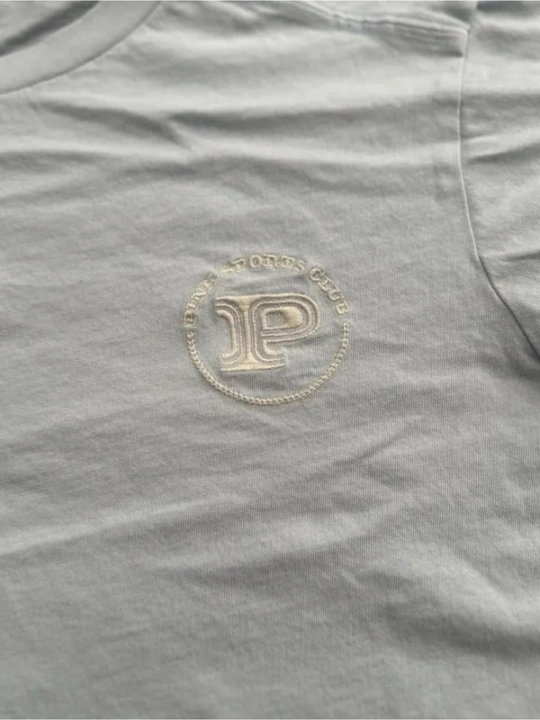 PINK VS Light Blue Short Sleeve Tee Size Large 0308 - Image 2