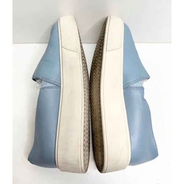 Vince Camuto Slip On Sneakers Platform Leather Casual Blue Shoes Size‎ 7 - Image 6