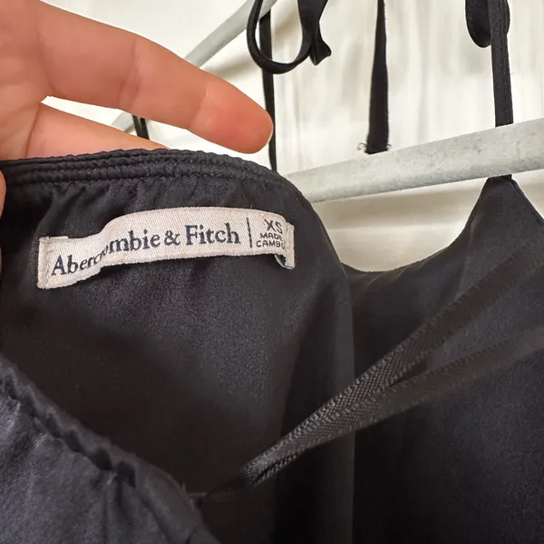 Abercrombie & Fitch Black Halter dress - Image 4