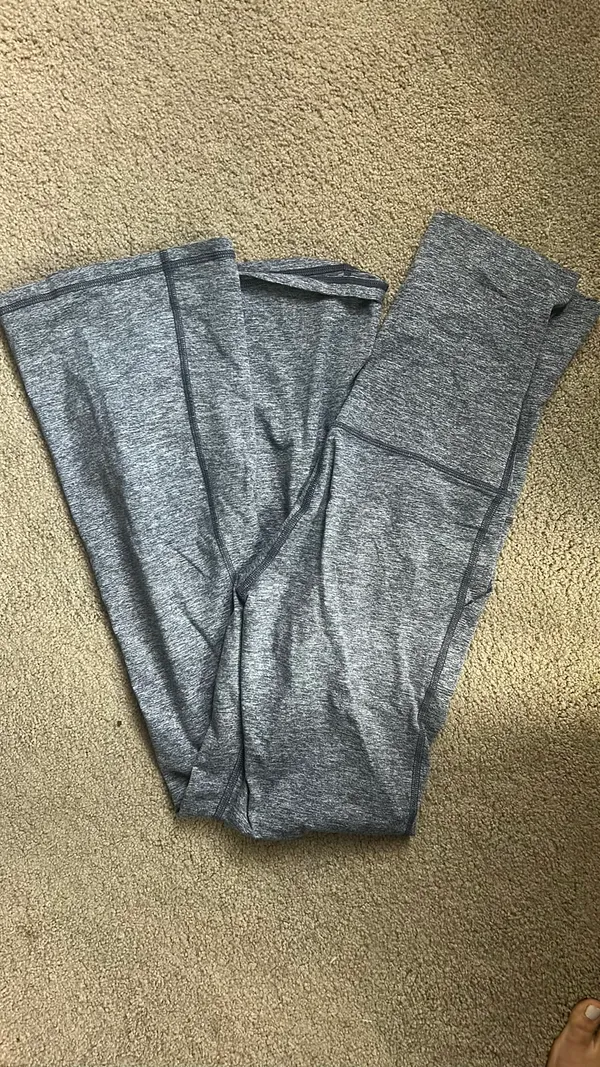 Aerie The Hugger High-Waisted Flare Foldover Leggings - Image 3