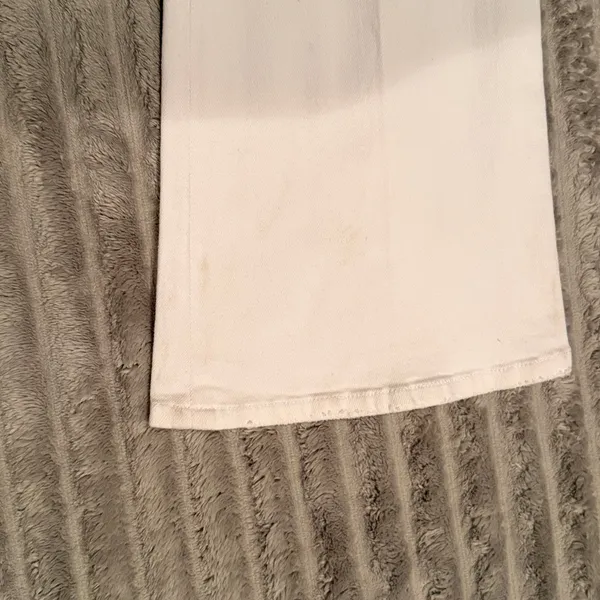 Dear John Rosie Mid Rise Flared Jeans 26 White Distressed Flare‎ Stretch NWT - Image 5