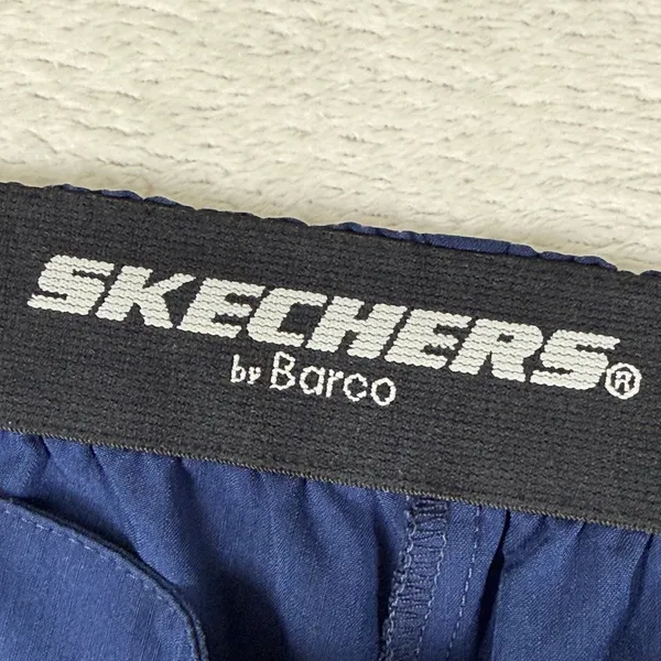 Skechers by Barco Navy Blue Scrub Pants Womens Cargo Athletic Medical S - Image 6