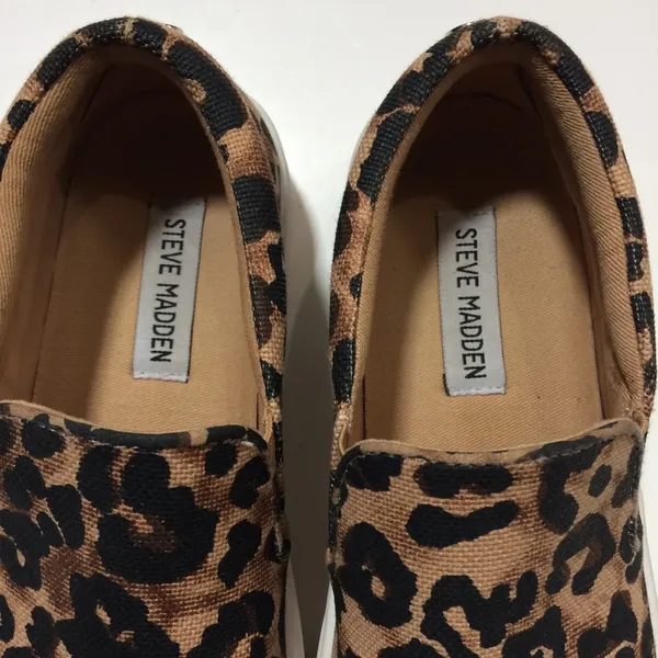 Steve Madden Gills Leopard Print Slip-On Sneakers - Image 2
