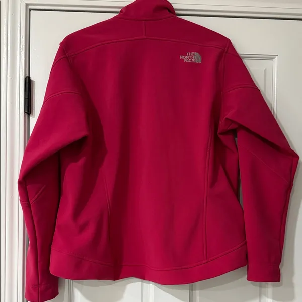 THE NORTH FACE CAROLEENA JACKET Softshell Coat Pink Women's Size L - Image 7
