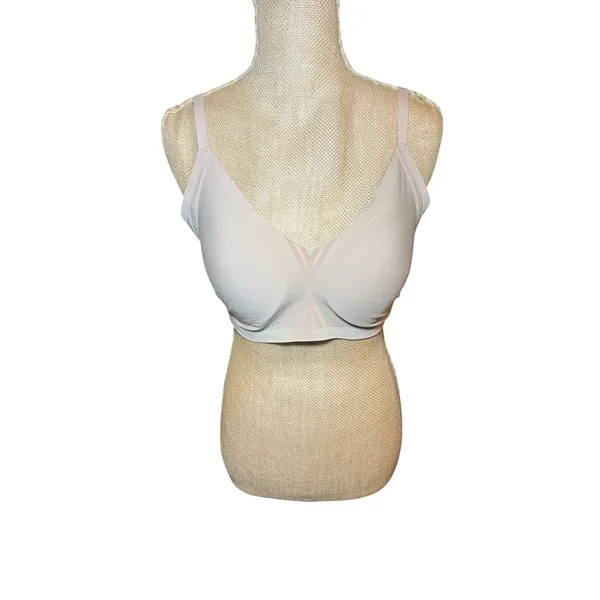 HONEYLOVE Shapewear Bra‎ XL Comfort Full Support Wireless Seamless Tan LWBRO201 - Image 2