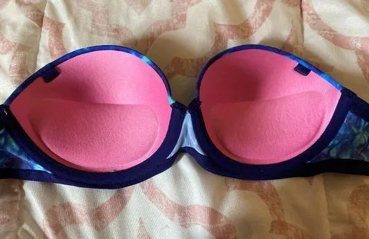 PINK - Victoria's Secret Strapless Push Up Bra - Image 2
