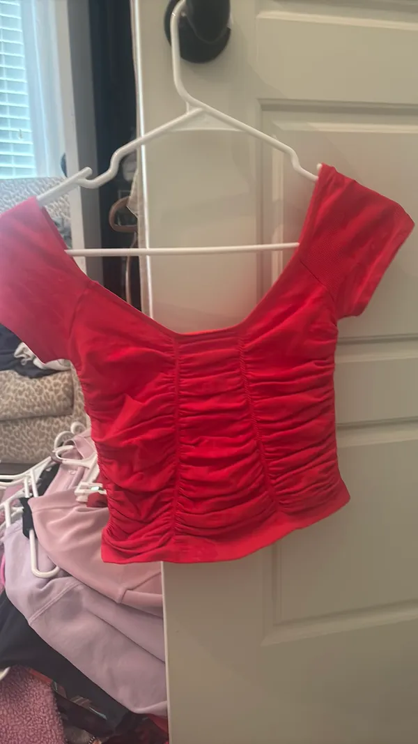 Free people red top - Image 3