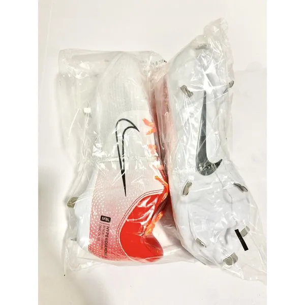 Nike Hyperdiamond 4 Pro Fastpitch Cleats Women 7.5 Metal Red White - Image 10