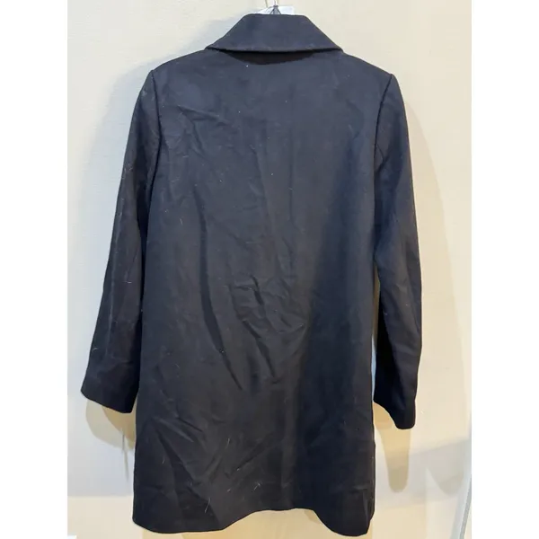 Sam Edelman Clean Notch 2 Button Wool Black Jacket Coat Size 8 $220 - Image 3