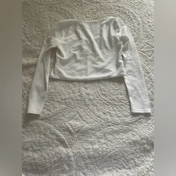 Princess Polly McCall Long Sleeve White - Image 5