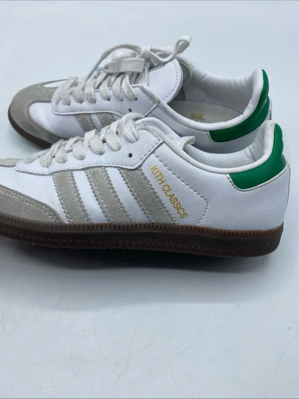 adidas Samba Kith x OG Classics Program Leather FX5398 Fairway Green Women 6 - Image 10