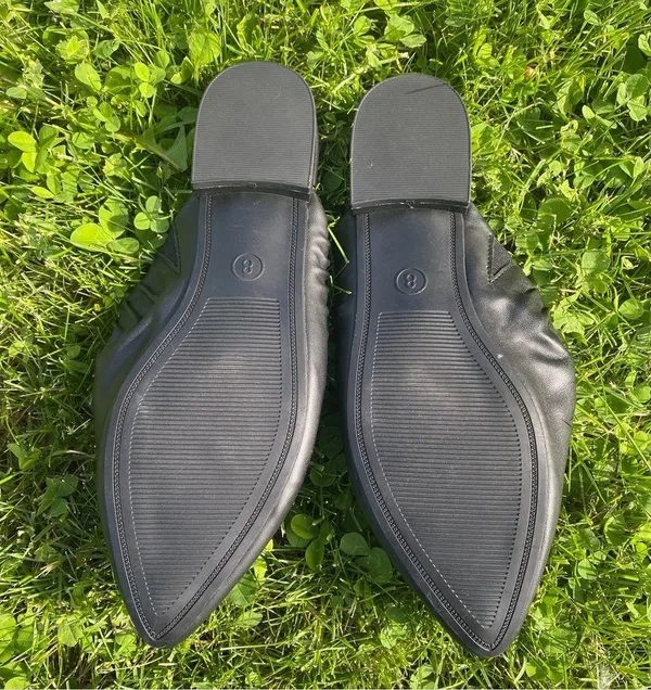 A New Day Black Pointed Toe Mule - Image 3