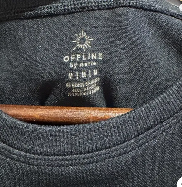 OFFLINE by Aerie Cropped Seamless T-Shirt - Image 4