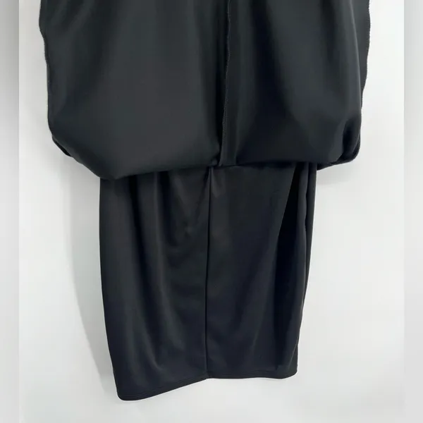 Bailey44 Sheath Midi Dress Sleeveless Cut Outs Zipper Lined Black Size Medium - Image 10
