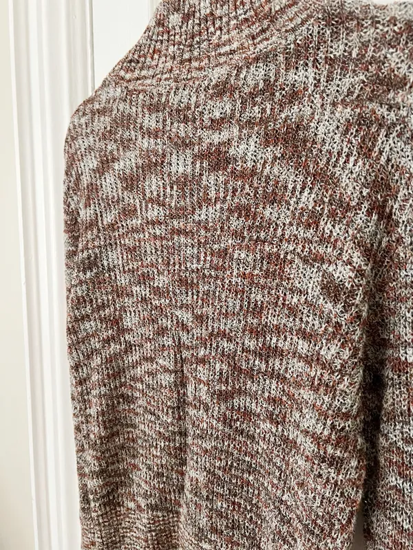 Free People Sweater Knit Mockneck Size L - Image 9