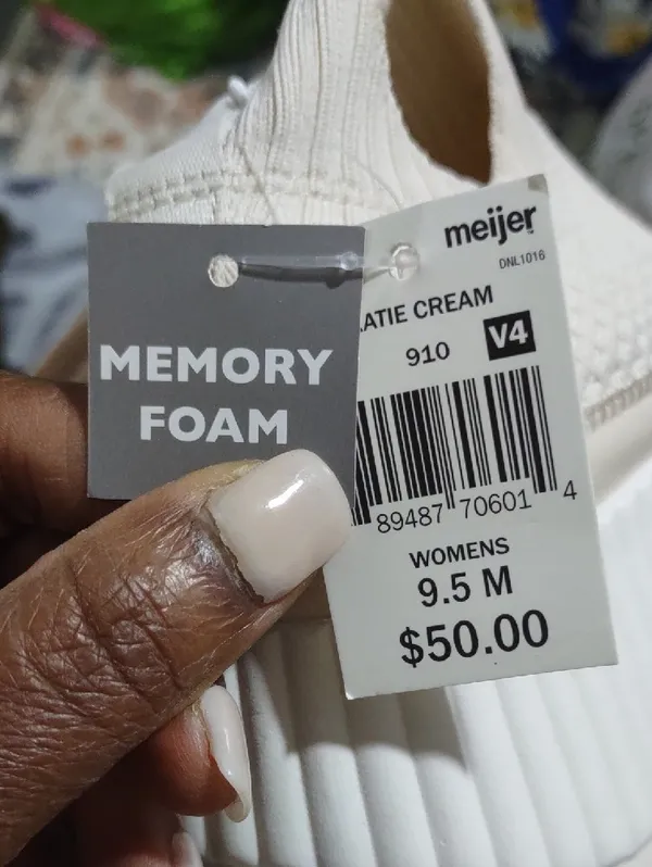 Steve Madden Samhara In Katie Cream Knit Slip-On Platform Sneakers 9.5 - Image 10