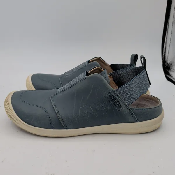 KEEN Lorelai Blue Leather Slingback Slip On Shoes‎ Womens 10 1024941 Flat - Image 2