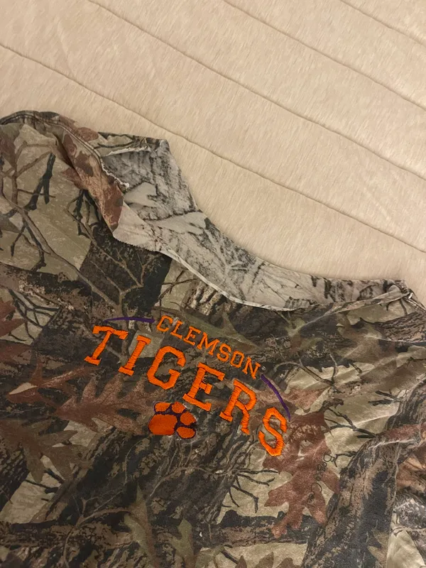 Camo Detroit Tigers Cut Top - Image 2