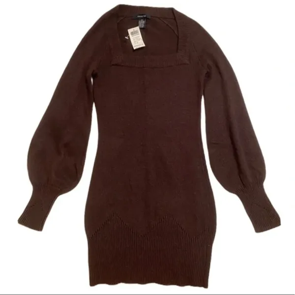 NWT Arden B. Brown Sweater Dress - Image 6