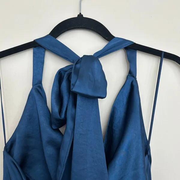 Altar’d State Navy Blue Cowl Neck Dress Sz S - Image 7