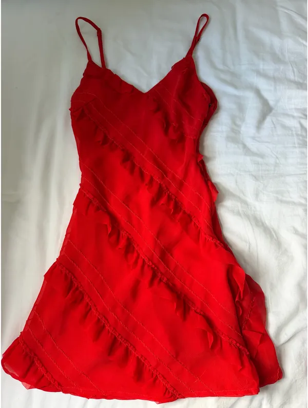 Princess polly lars mini dress red - Image 3