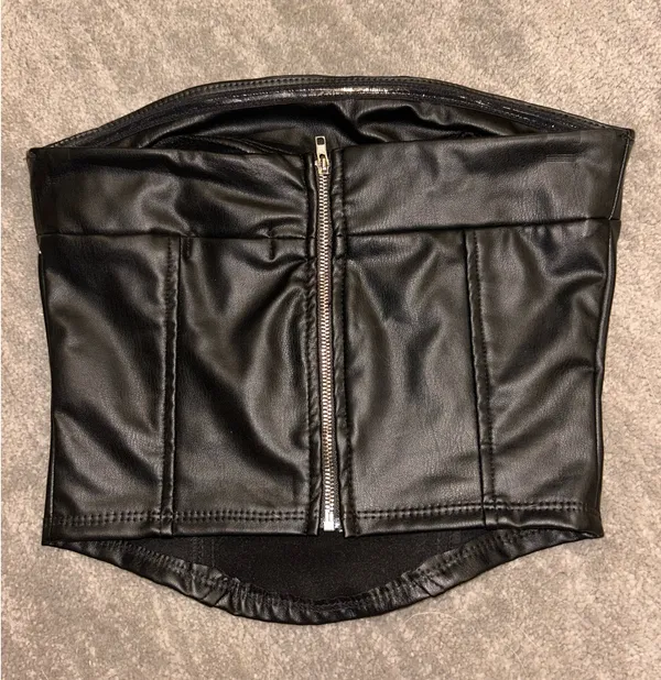 Altar’d State Leather Top - Image 3