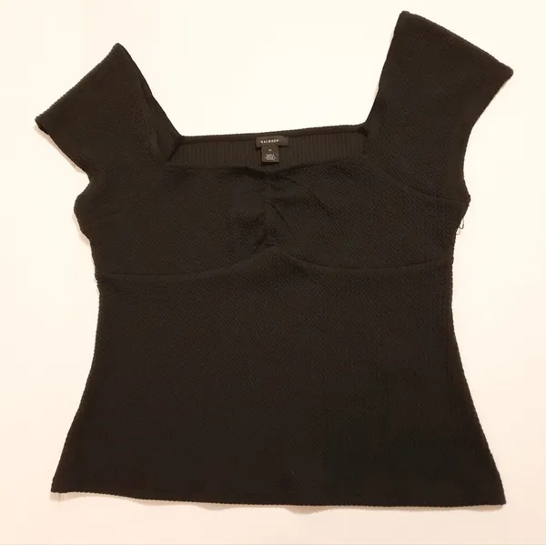 Halogen Top Blouse Women's Medium Short Sleeve Pullover Casual - Image 2