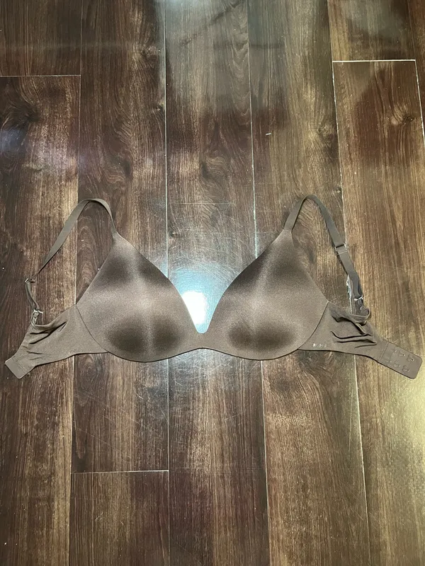 Skims Wireless Form Super Push Up Brown Bra Size 34DD - Image 2