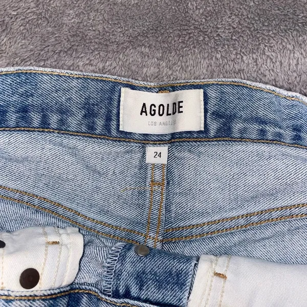 AGOLDE Parker cut off shorts size 24 - Image 8