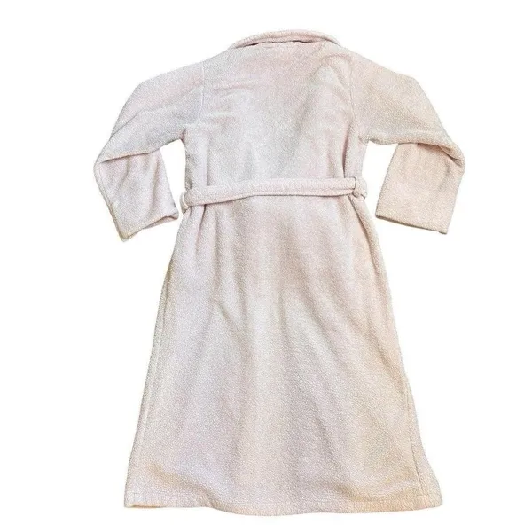 Bath & Body Works Plush Light Pink Belted‎ Robe Soft Warm Cozy Robe Size S/M - Image 6