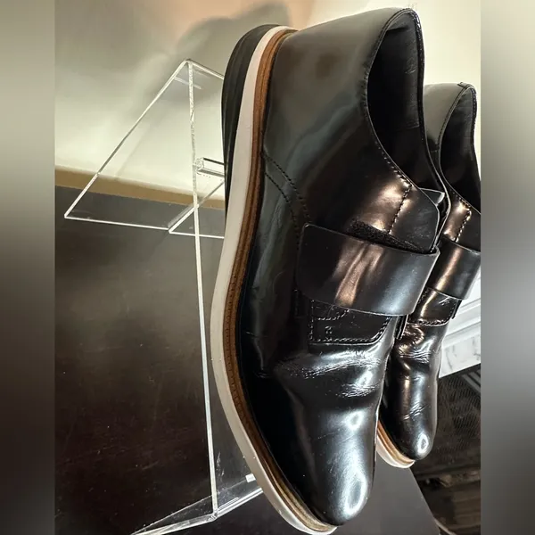 Cole Haan Patent Leather Grand Evolution Velox Oxford Loafer - Image 3