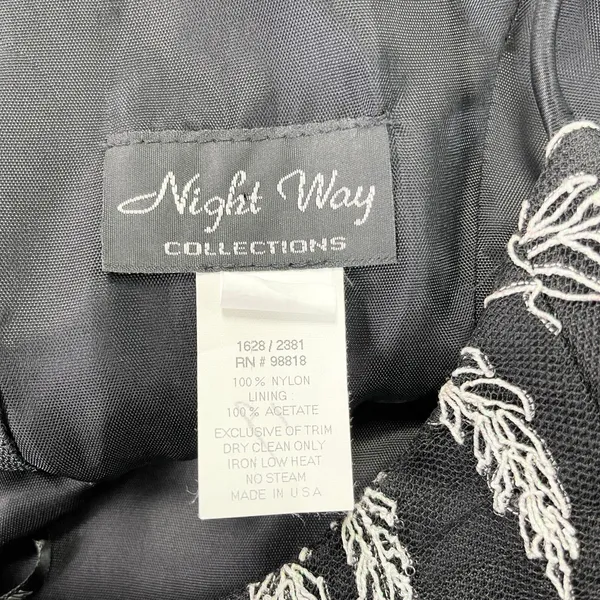Night Way Collections Gown Dress Womens 6 Whimsigoth‎ Fairy Grunge Coquette Gala - Image 8