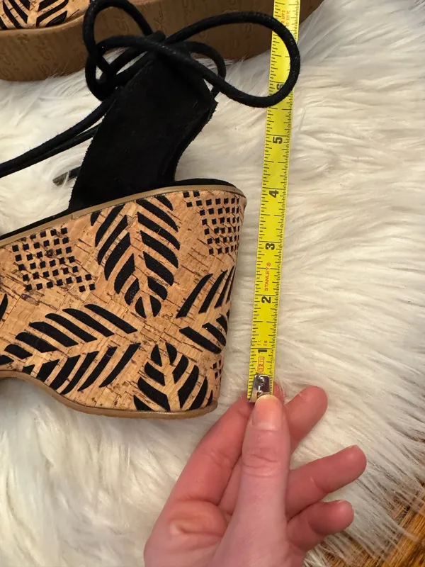 Sbicca South Moon Under Cork Wedge Platform Sandals - Image 6