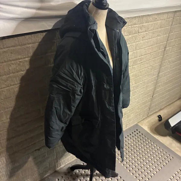 Universal Thread Womens Water Resistant Hooded Parka Jacket Winter‎ Large - Image 2