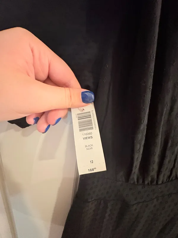 Aritzia Little Moon Black Dress - Image 5