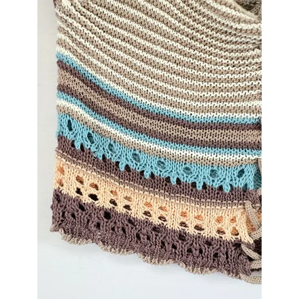 Say What Womens Retro Crochet Knit crop‎ sweater XL NwT - Image 4