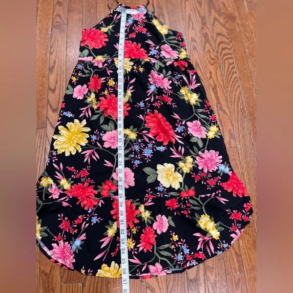 Old Navy Black Floral Dress - Image 12