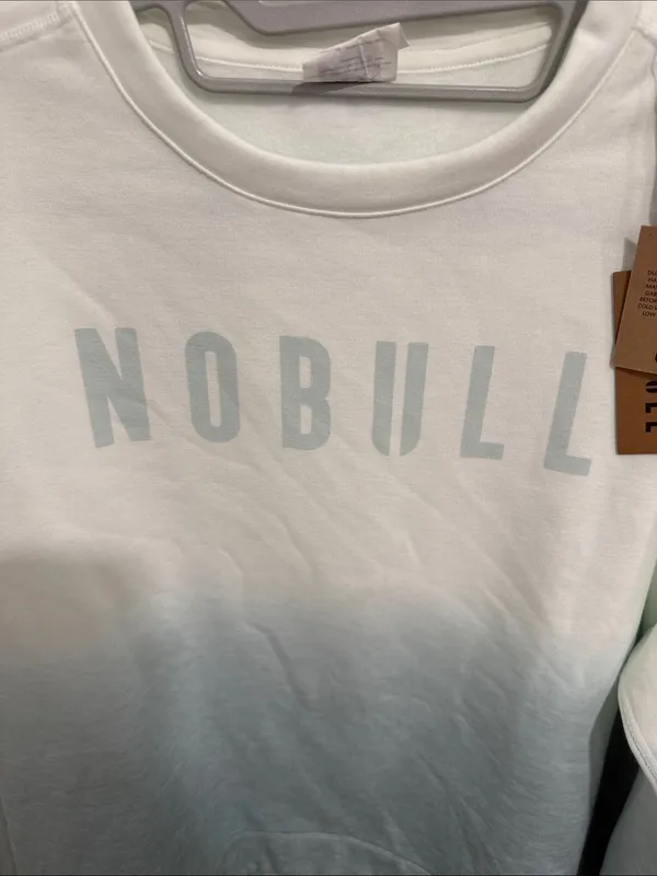 NOBULL Mint-to-Teal Ombre Crewneck Sweatshirt - Image 2