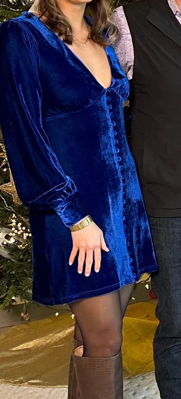Lulus Velvet Dress - Image 2
