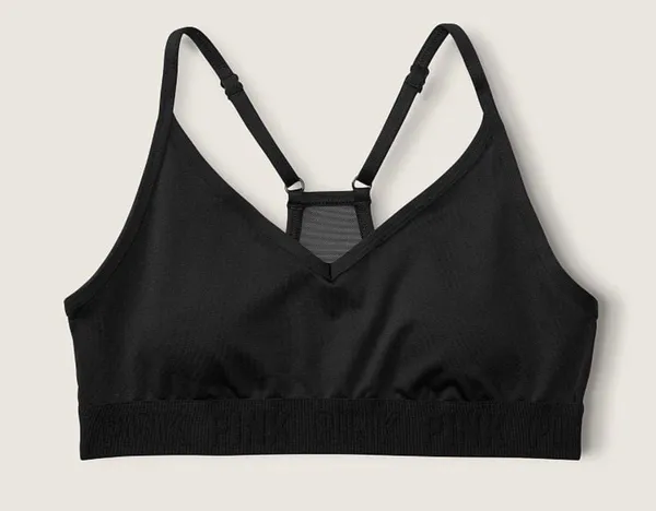 PINK - Victoria's Secret New ULTIMATE STRAPPY BACK LIGHTLY LINED SPORTS BRA - Image 3