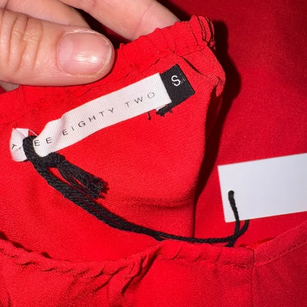 Chic Red Women's Halter Top - Image 5