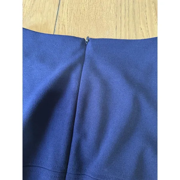 Lauren Ralph Lauren Women Side Button Swing Dress Sz 4‎ Knee Length Lined Formal - Image 15
