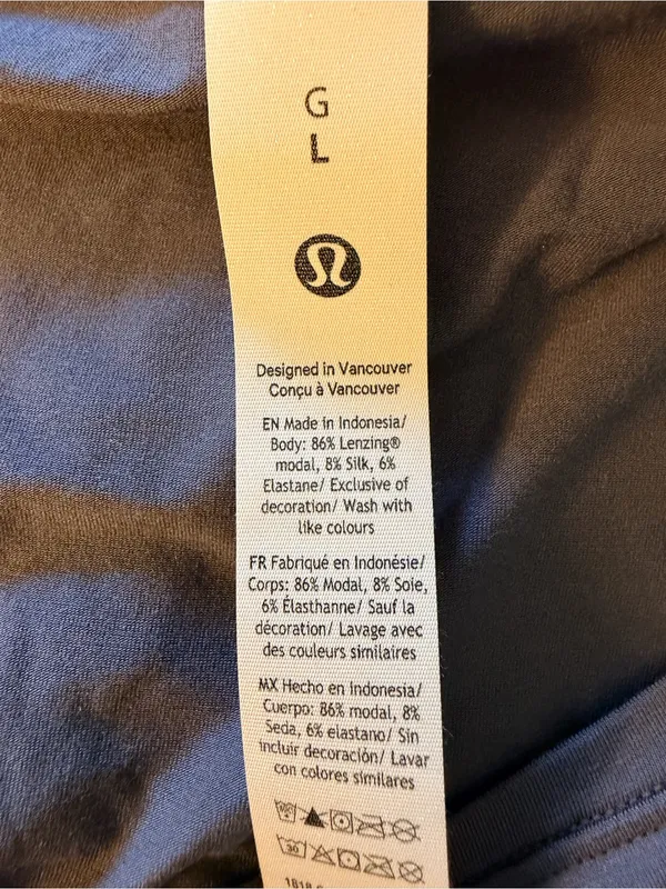 lululemon athletica SilkyAppeal Hip-Length Long-Sleeve Shirt NWT - Image 3