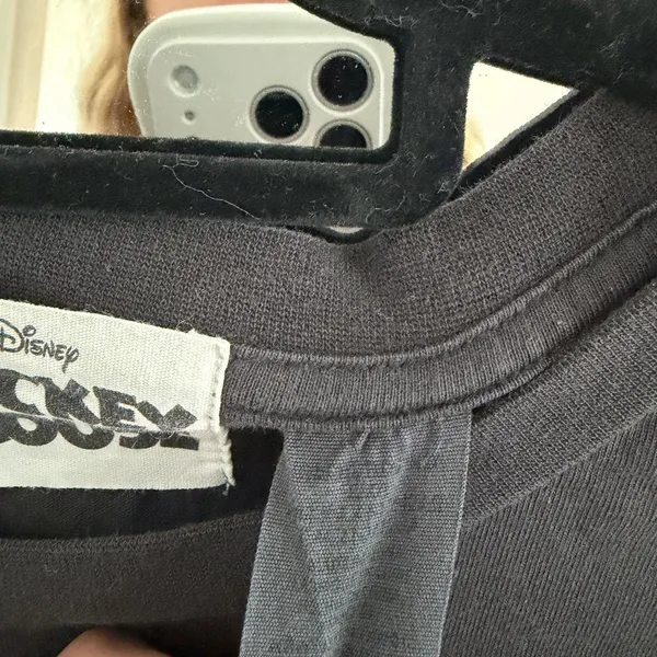 Disney Mickey Mouse Charcoal Tee - Image 5