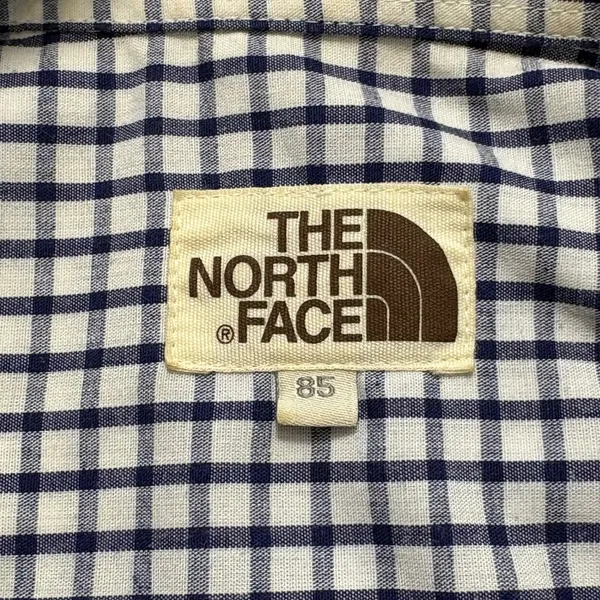 Rare The North Face Coolmax Cinch Waist Hiking Shirt 85/US SM‎ Gingham Korea - Image 8