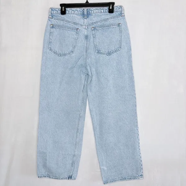 Abercrombie & Fitch Pleated Loose High Rise Jeans - Image 6