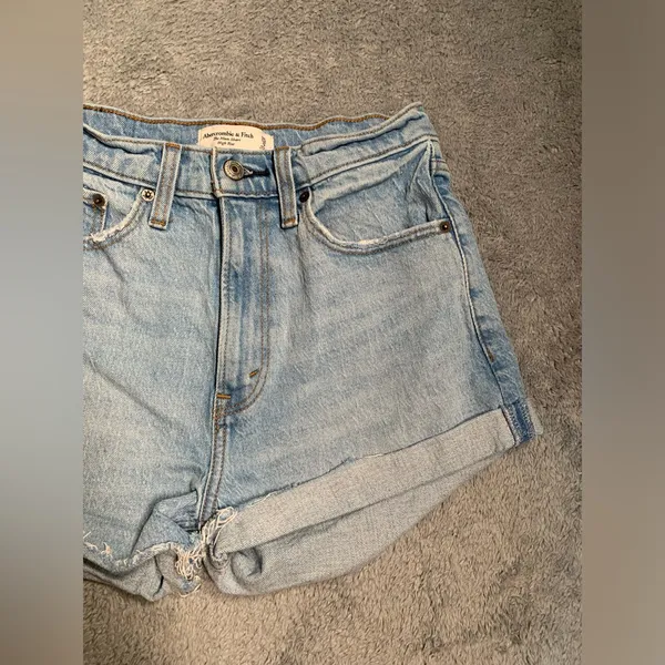 Abercrombie & fitch mom short Denim Shorts 25/0 - Image 3