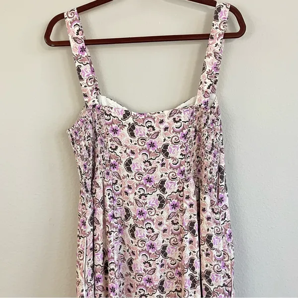 Z Supply x Evereve Floral‎ Shirt Maxi Dress NWT Size Large - Image 11